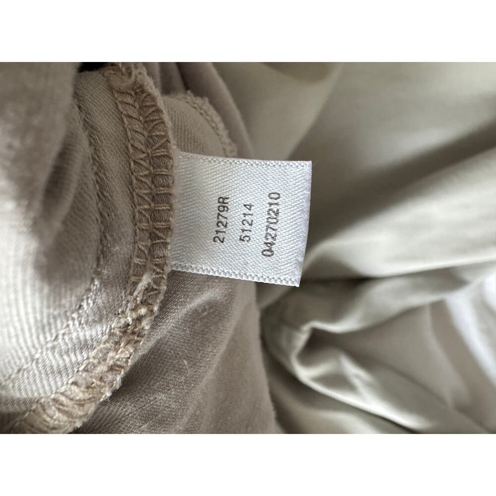 SPANX Stretch Twill Wide Leg Crop Pants in Soft Khaki - Size Large - Picture 9 of 9